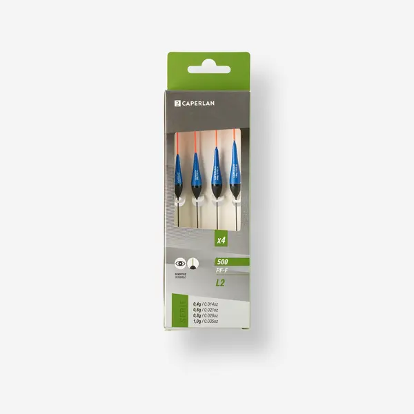 PLUTĂ PF-F500 L2 X4 0,4 g /0,6 g/ 0,8 g/ 1 g pescuit staționar în iaz