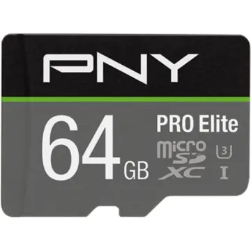 PNY Card memorie Pny Pro Elite microSDXC, 64GB + Adapter SD