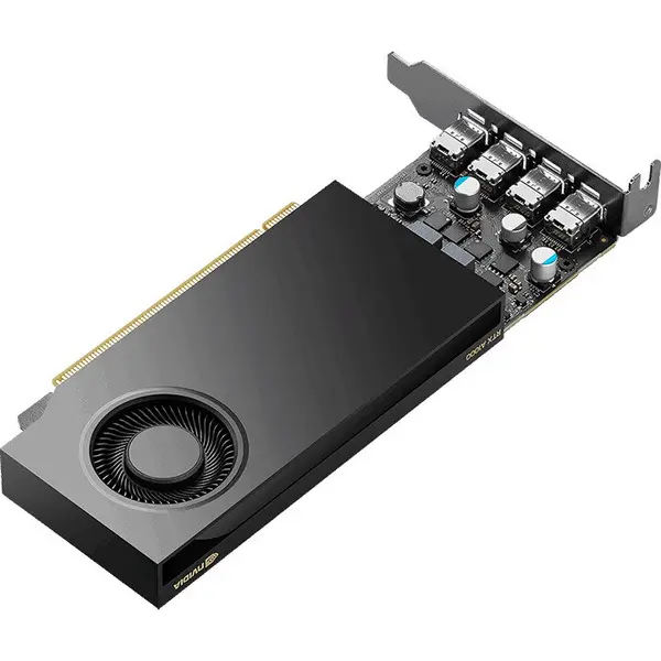 PNY Placa video PNY NVIDIA RTX A1000 8GB 128BIT, GDDR6, 4x mDisplayPort 1.4a, PCI Express 4.0 x8