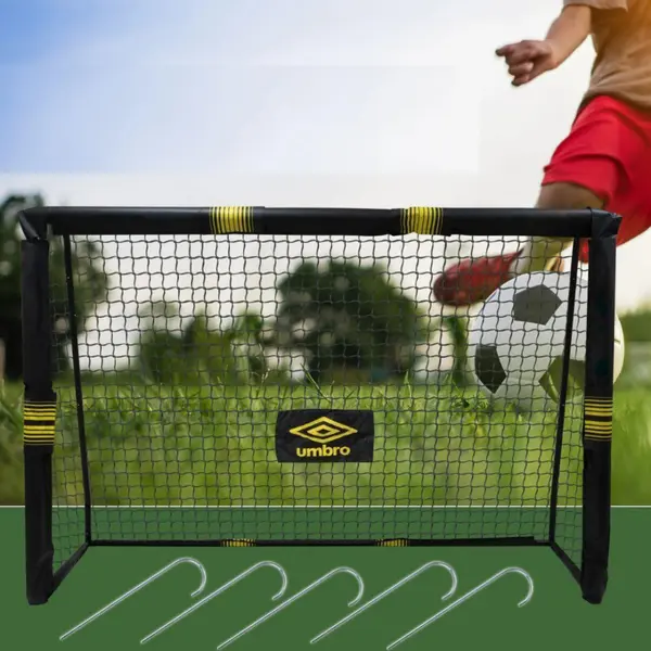 Poarta de fotbal metalica Umbro 300x200x120 cm Pro Tech