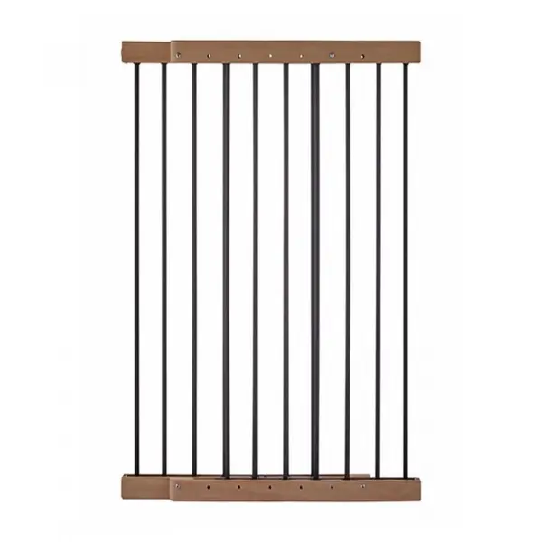Poarta de siguranta BabyJem extensibila 65-105 cm Maro