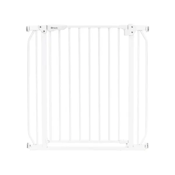 Poarta de siguranta, Lionelo, Truus Slim, Prin presiune, 105 cm, Conform cu standardul europeane de securitate EN1930, Alb