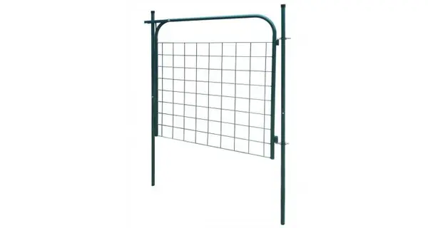 poartă pentru gard de gradină 100 x 100 cm verde