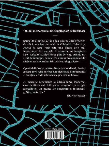 Poetul la New York | Federico Garcia Lorca