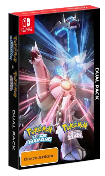 Pokemon Brilliant Diamond + Pokemon Shining Pearl Dual Pack Нинтендо Суич