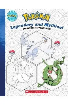 Pokémon Coloring Adventures #2: Legendary & Mythical Pokémon - Scholastic