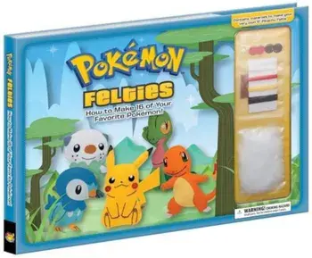 Pokemon Felties: How to Make 16 of Your Favorite Pokemon, Hardcover/Pikachu Press