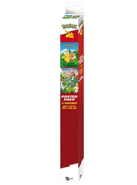 Pokemon Set 2 Posters Environments (52x38)