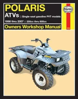 Polaris Atvs: 1998 Thru 2007 250cc Thru 800cc, Paperback/Alan Ahlstrand