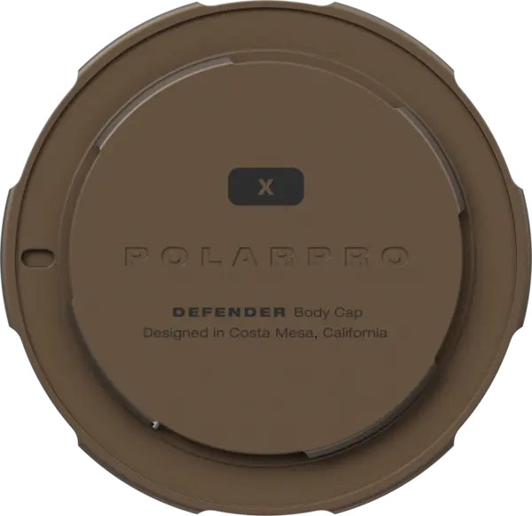 PolarPro Body Cap Fuji X Mount Desert