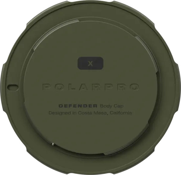 PolarPro Body Cap Fuji X Mount Forest
