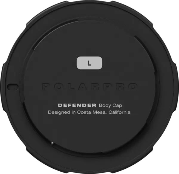 PolarPro Body Cap L Mount Black