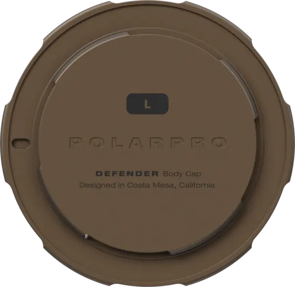 PolarPro Body Cap L Mount Desert, capac camera foto