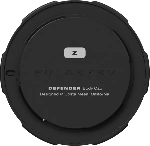 PolarPro Body Cap Nikon Z Mount Slate