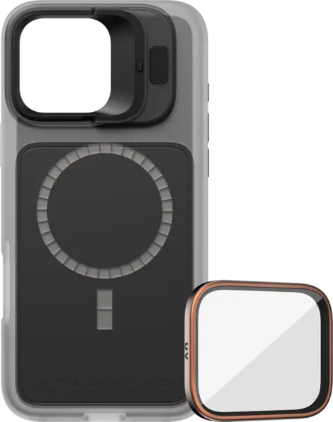 PolarPro Kit - LiteChaser iPhone 16 Pro Max Base Case Clear + UV Filter
