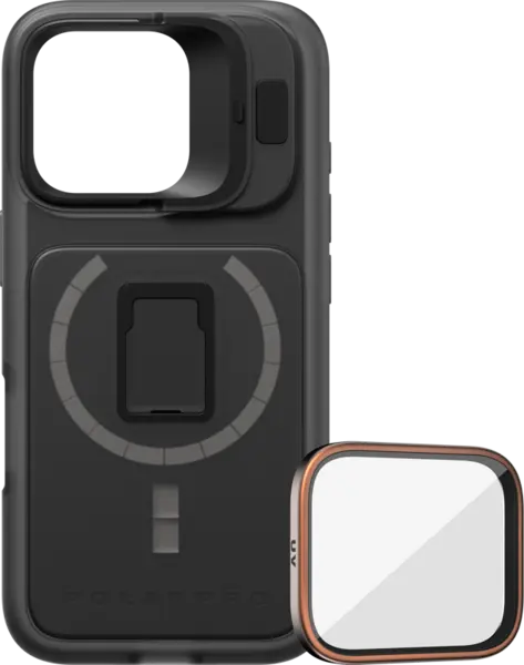 PolarPro Kit - LiteChaser iPhone 16 Pro Pro Case Black + UV Filter