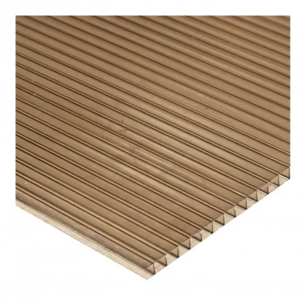 Policarbonat bronze medium UV 4 mm 2.1 x 6 m