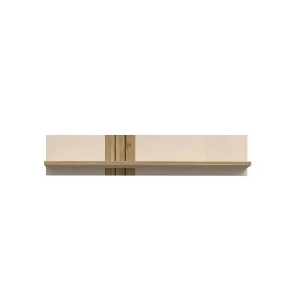Poliță De Perete 120/24/21,5 cm, culoare lemn stejar, nisipiu