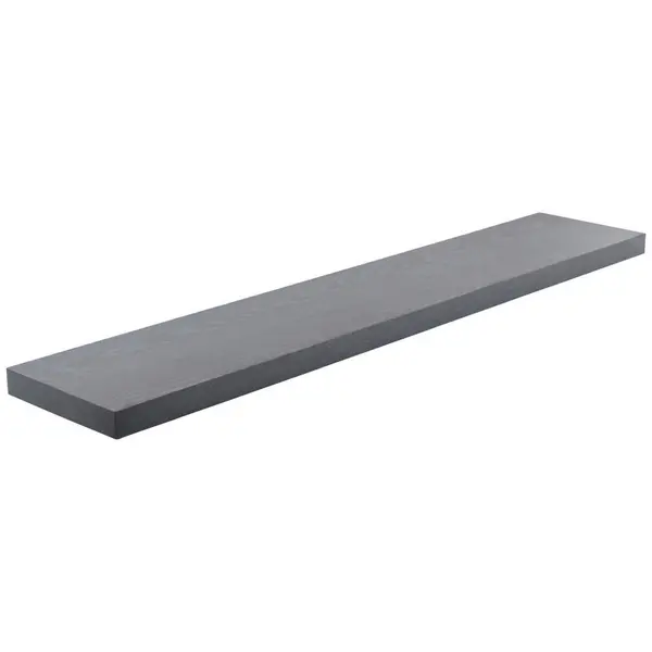 Poliță De Perete 120/3,8/23,5 cm, negru