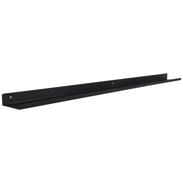 Poliță De Perete 120/4/10 cm, negru