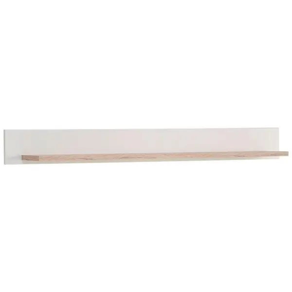 Poliță De Perete 147/16/22 cm, gri, culoare lemn stejar
