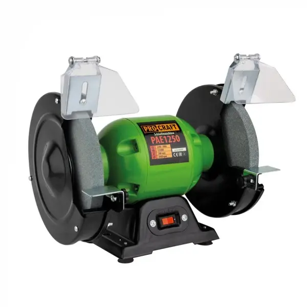 Polizor de banc Procraft PAE1250, 350W, 2950RPM, 200mm, 220V