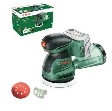 Polizor orbital pe acumulator Bosch pe acumulator de 18V UniversalOrbit 18V-20 - Solo, fara baterie si incarcator