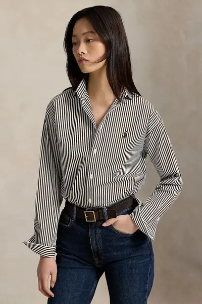 Polo Ralph Lauren cămașă pentru femei din bumbac