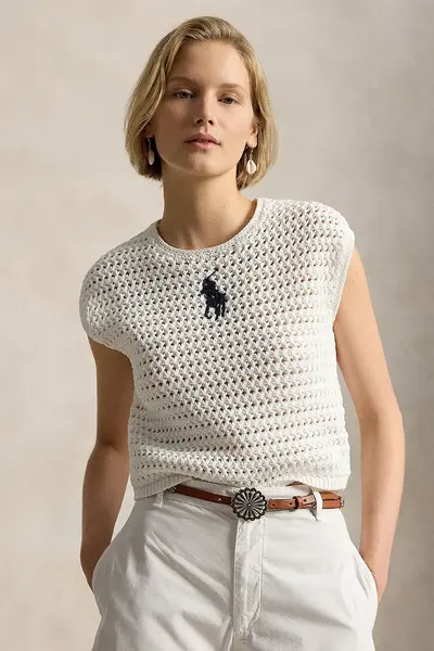 Polo Ralph Lauren pulover pentru femei din bumbac