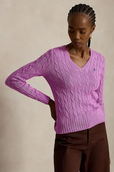 Polo Ralph Lauren pulover pentru femei din bumbac