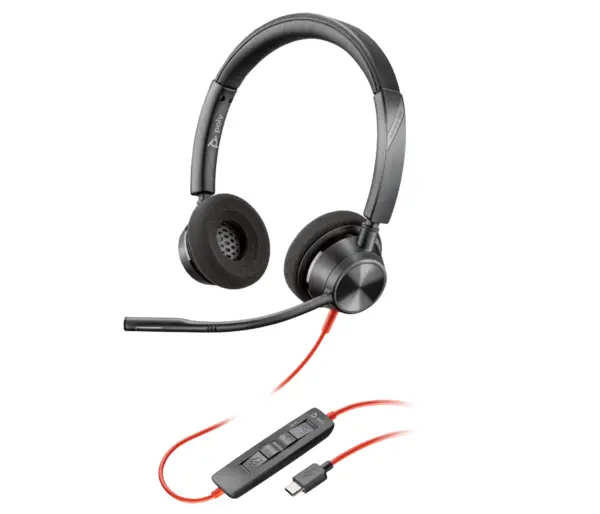 Poly BW 3320 Stereo -M USB-C HS +USB-C/A Poly BW 3320 Stereo -M USB-C HS +USB-C/A