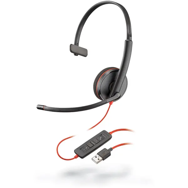 POLY Casca Call Center Plantronics Blackwire C3210 Usb-A Monoaural