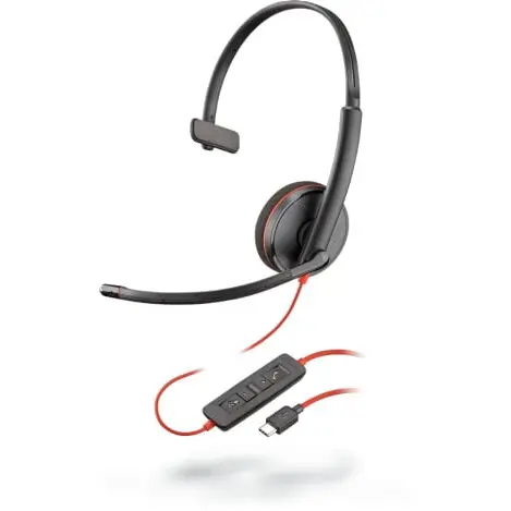 POLY POLY Blackwire 3210 Casti Prin cablu Banda de fixare pe cap Birou/Call center USB Tip-A