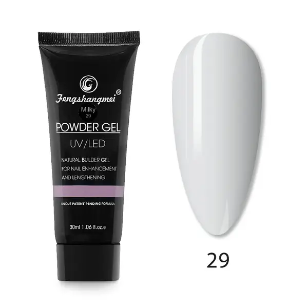 Polygel FSM 30gr 29 Alb Laptos pentru Constructia Unghiilor