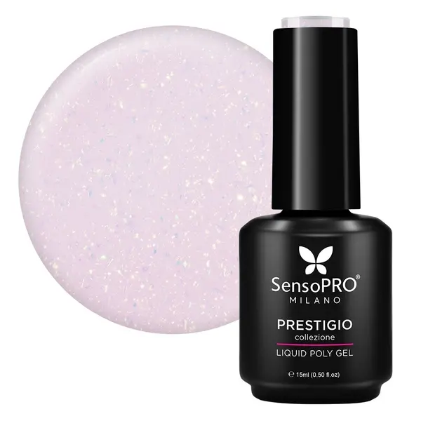 Polygel Lichid SensoPRO Milano PRESTIGIO, Your Moment, 15ml