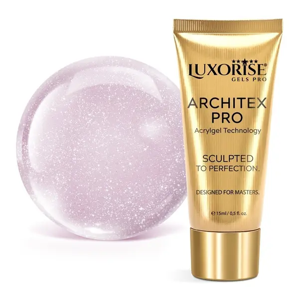 Polygel LUXORISE ARCHITEX PRO - Atelier Rosé Collection, Bold Blush, 15ml