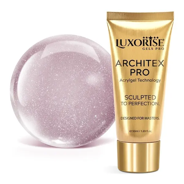 Polygel LUXORISE ARCHITEX PRO - Atelier Rosé Collection, Rose Brilliance, 50ml