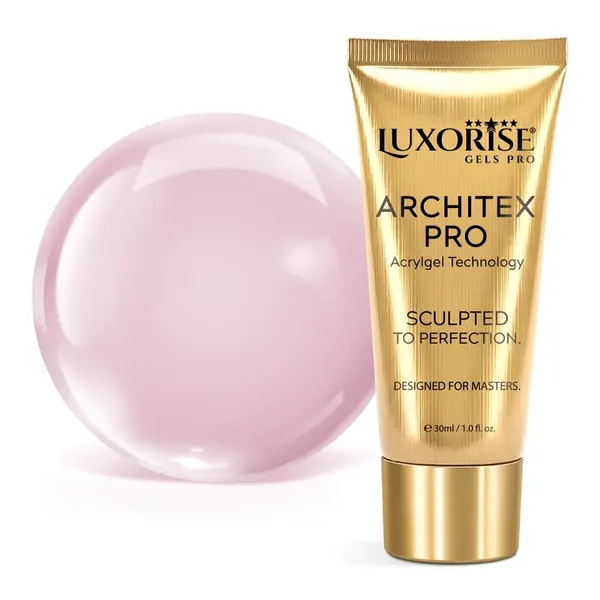Polygel LUXORISE ARCHITEX PRO - Atelier Rosé Collection, Rose Canvas, 30ml