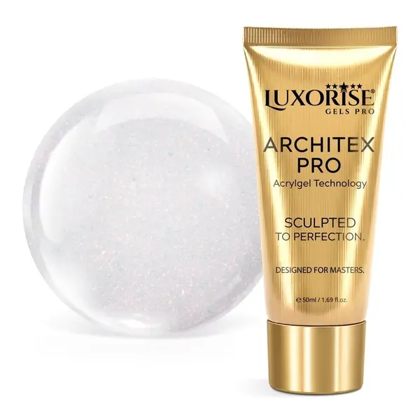 Polygel LUXORISE ARCHITEX PRO - Divine Sheen Collection, Angel Veil, 50ml
