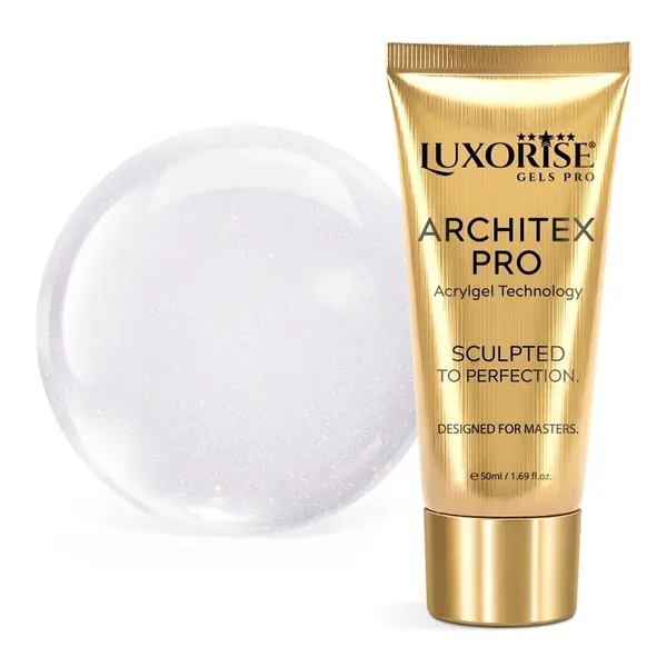 Polygel LUXORISE ARCHITEX PRO - Divine Sheen Collection, Pearl Melody, 50ml