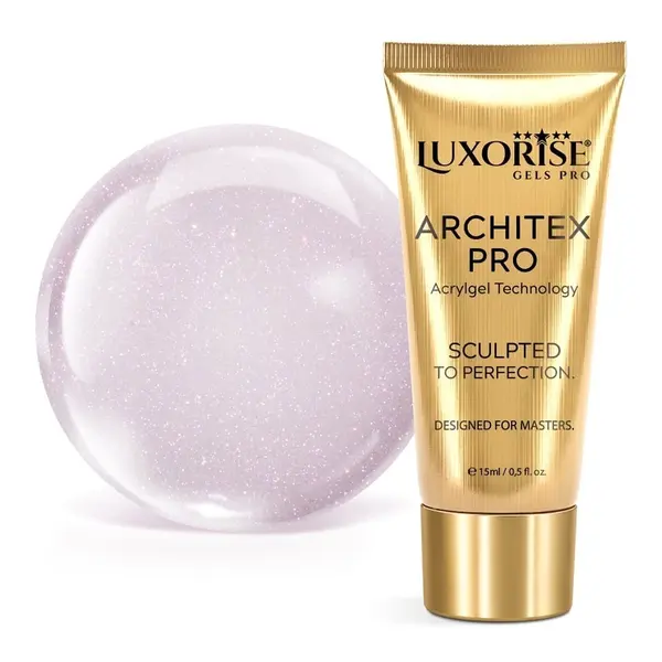 Polygel LUXORISE ARCHITEX PRO - Intense Elegance Collection, Bordeaux Gem, 15ml