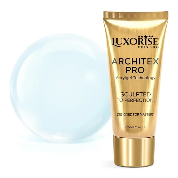 Polygel LUXORISE ARCHITEX PRO - Rare Sensations Collection, Azure Silk, 50ml