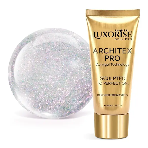 Polygel LUXORISE ARCHITEX PRO - Rare Sensations Collection, Glow Spectrum, 50ml
