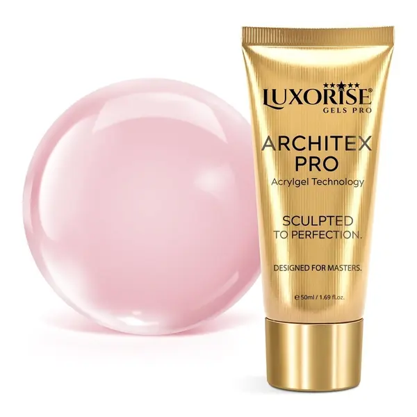 Polygel LUXORISE ARCHITEX PRO - Sculpted Nude Collection, Divine Blush, 50ml