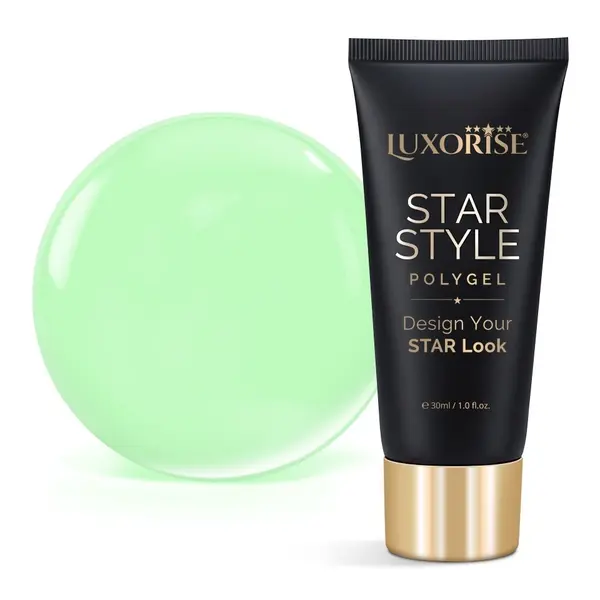 Polygel LUXORISE STAR STYLE - STAR DREAM Collection, Neon Desire, 30ml