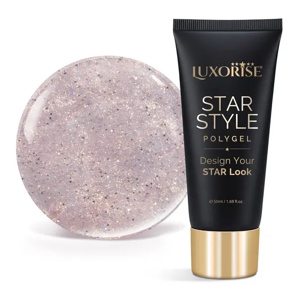 Polygel LUXORISE STAR STYLE - STAR SIGNATURE Collection, Golden Hour, 50ml