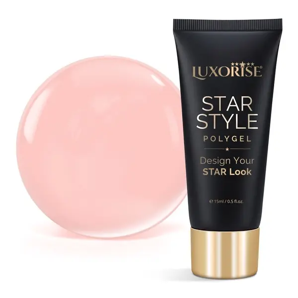 Polygel LUXORISE STAR STYLE - STAR SIGNATURE Collection, Melted Caramel, 15ml