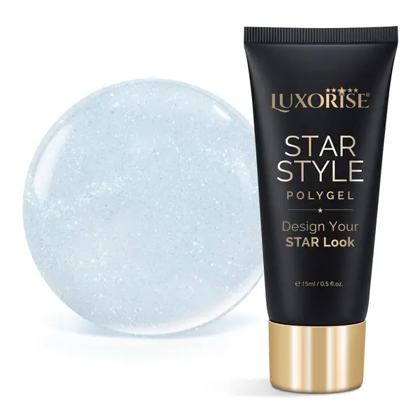 Polygel LUXORISE STAR STYLE - STAR VIBE Collection, Iced Mint, 15ml