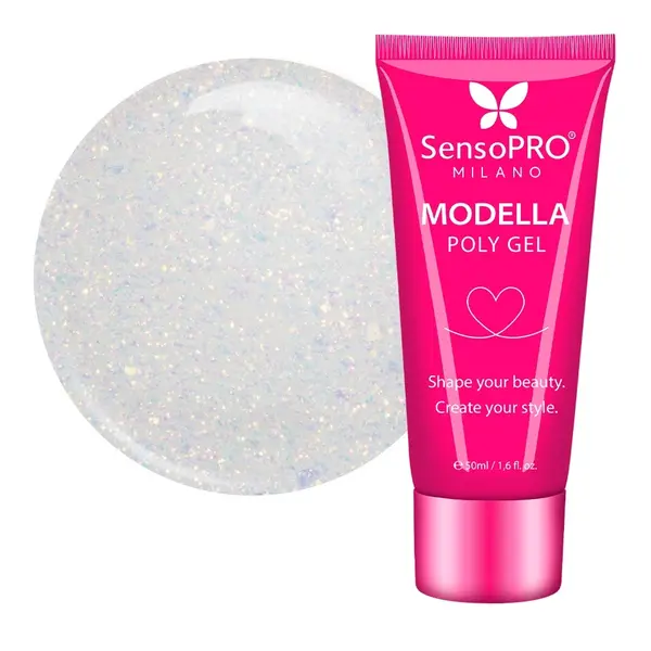 Polygel MODELLA SensoPRO Milano - Fairy Dust, 50ml