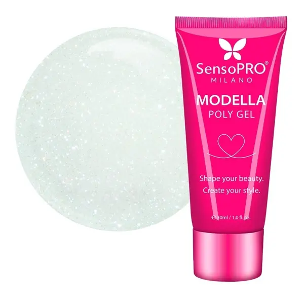 Polygel MODELLA SensoPRO Milano - Mint Mirage, 30ml